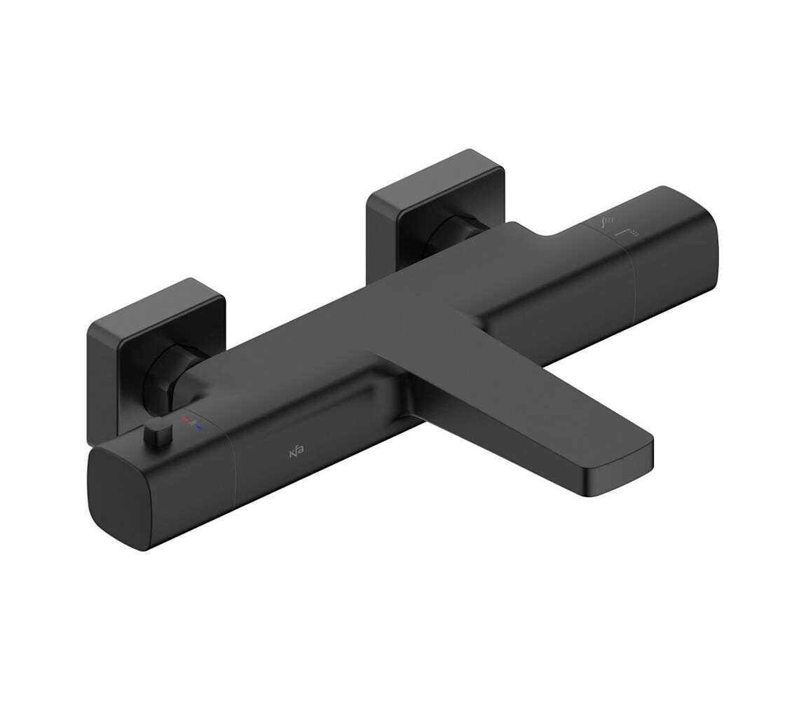 KFA Armatura KFA Armatura 5754-010-81 - Termostatická vanová baterie MALAGA černá