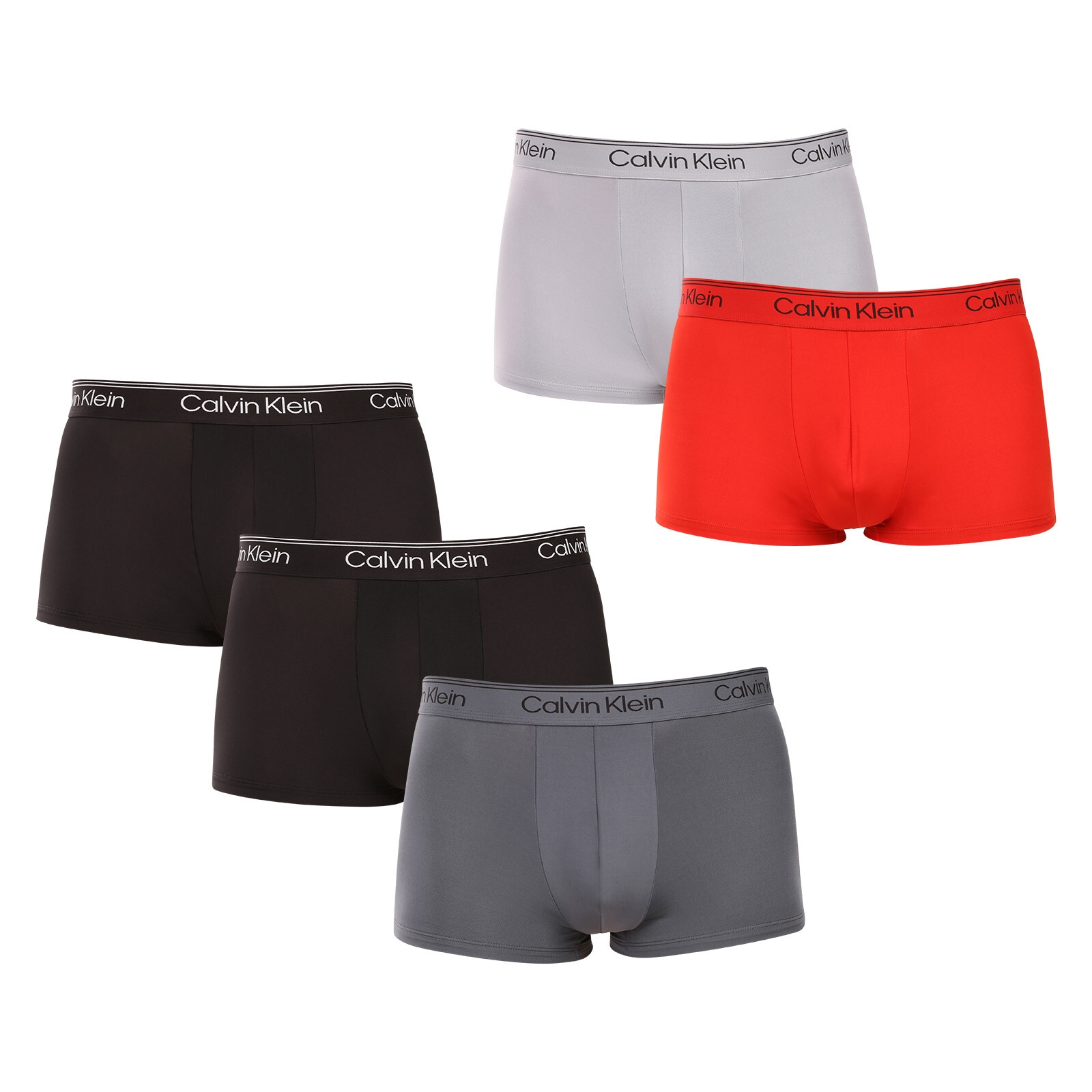 5PACK pánské boxerky Calvin Klein vicebarevné (NB4412-0AS) L, trenky / trenýrky