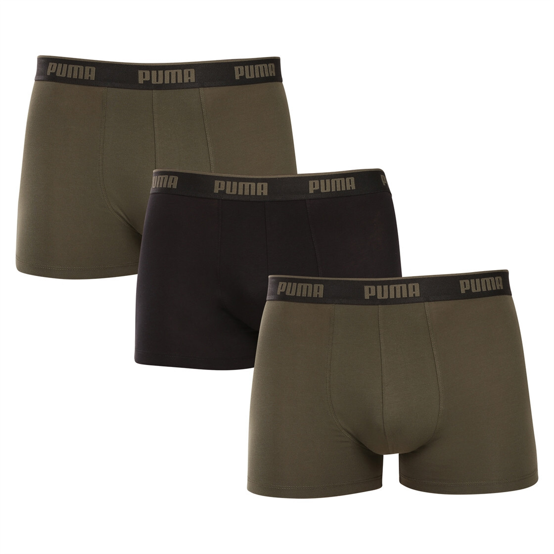 3PACK pánské boxerky Puma vícebarevné (701234187 003) XL, trenky / trenýrky