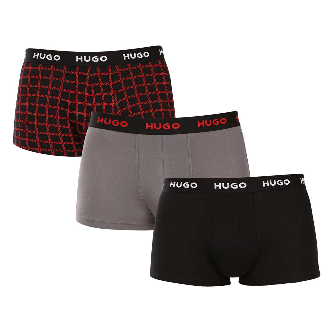 3PACK pánské boxerky BOSS vícebarevné (50532550 961) XL, trenky / trenýrky