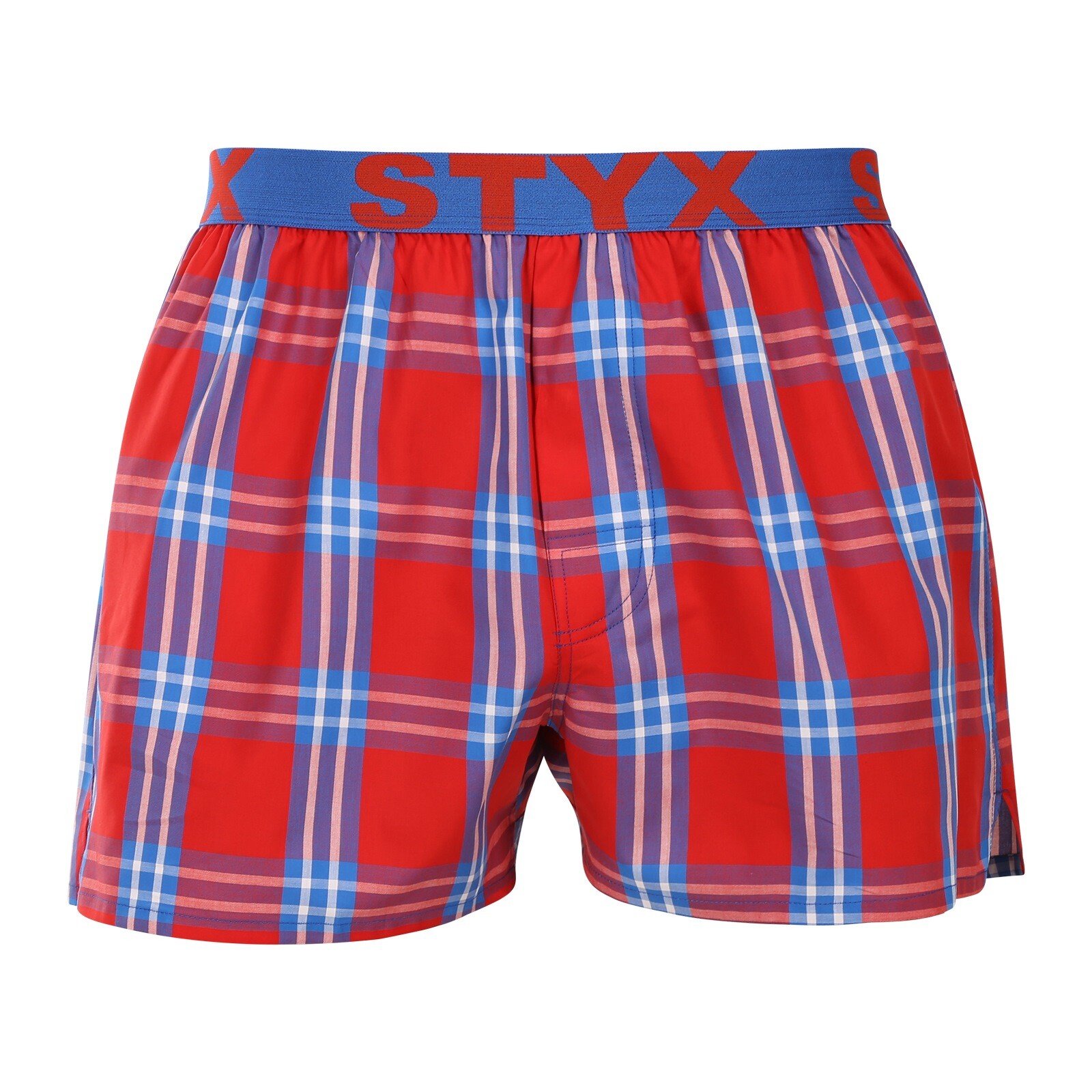 Pánské trenky Styx sportovní guma vícebarevné (B1108) XL, trenýrky