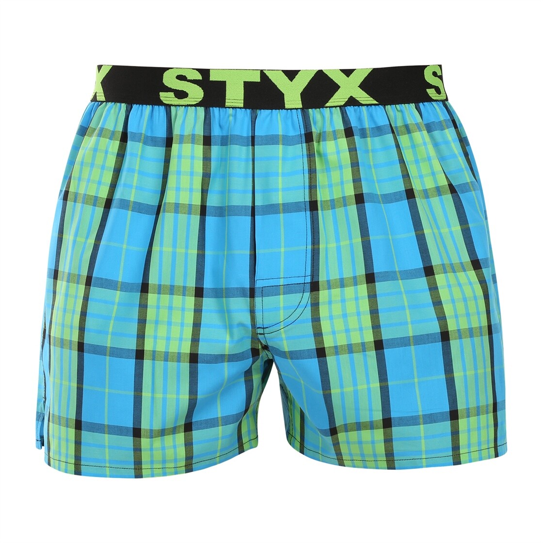 Pánské trenky Styx sportovní guma vícebarevné (B1102) XL, trenýrky