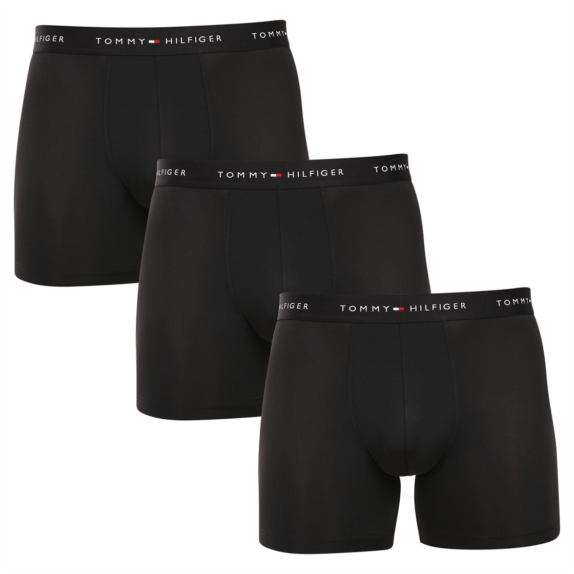 3PACK pánské boxerky Tommy Hilfiger černé (UM0UM03618 0XK) XXL, trenky / trenýrky