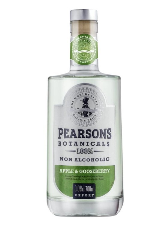Pearsons Botanicals Pearsons Apple & Goosberry Gin 0% 0,7l