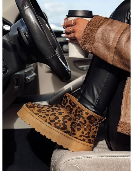 Dámské sněhule BRINETTO panther