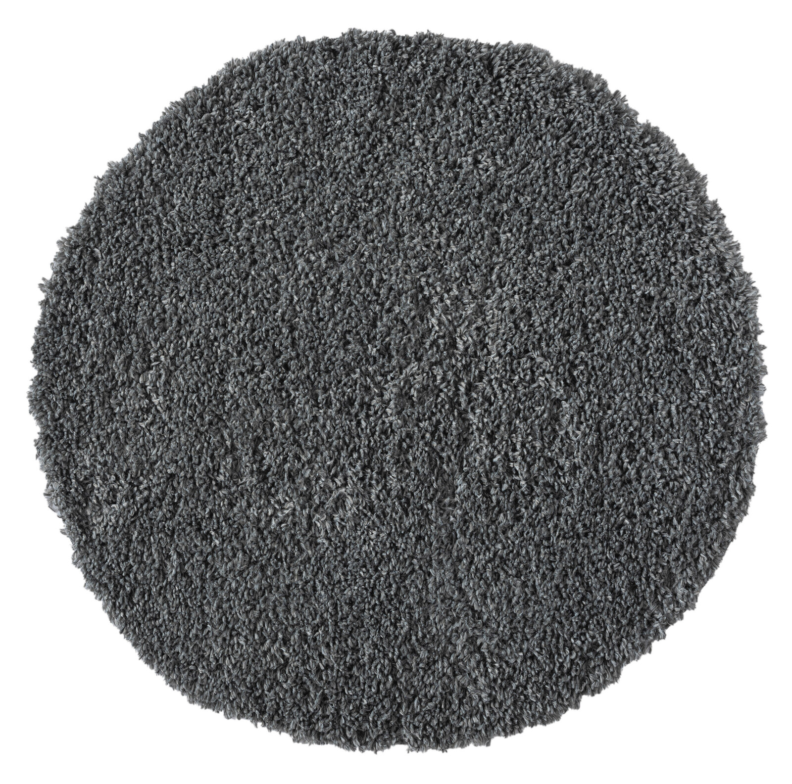 Kusový koberec My Shaggy grau kruh, 100x100, šedá, chodba / předsíň, My Flair