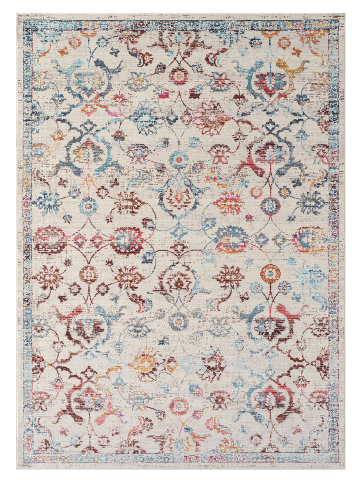 Kusový koberec Aurora 4 creme, 240x170, vícebarevná, chodba / předsíň, My Flair