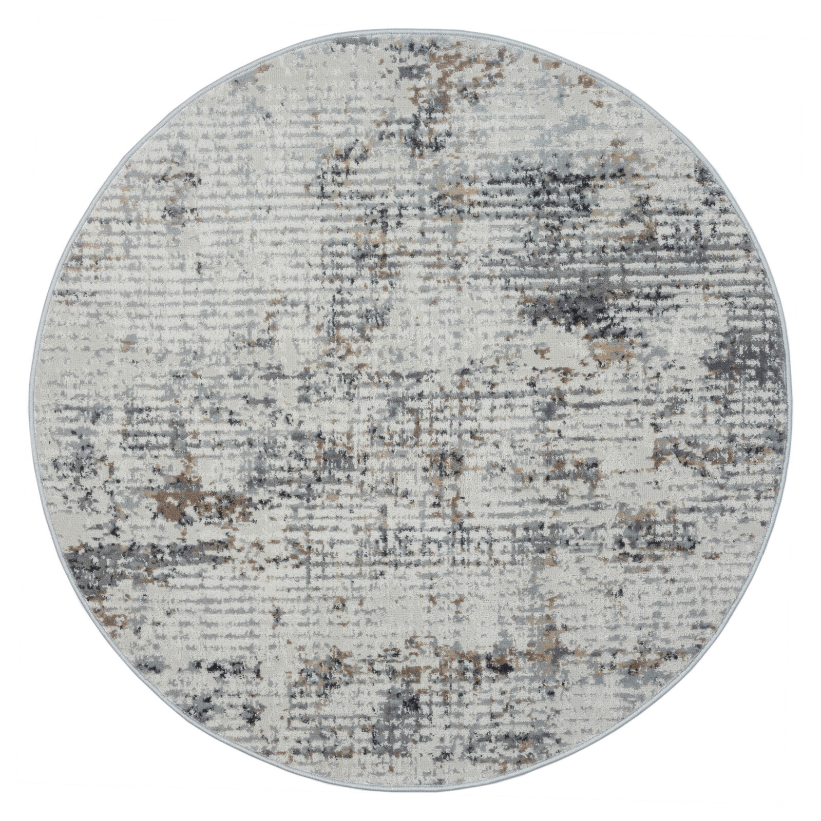 Kusový koberec My Joy CA60078 Beige kruh, 120x120, béžová, chodba / předsíň, My Flair