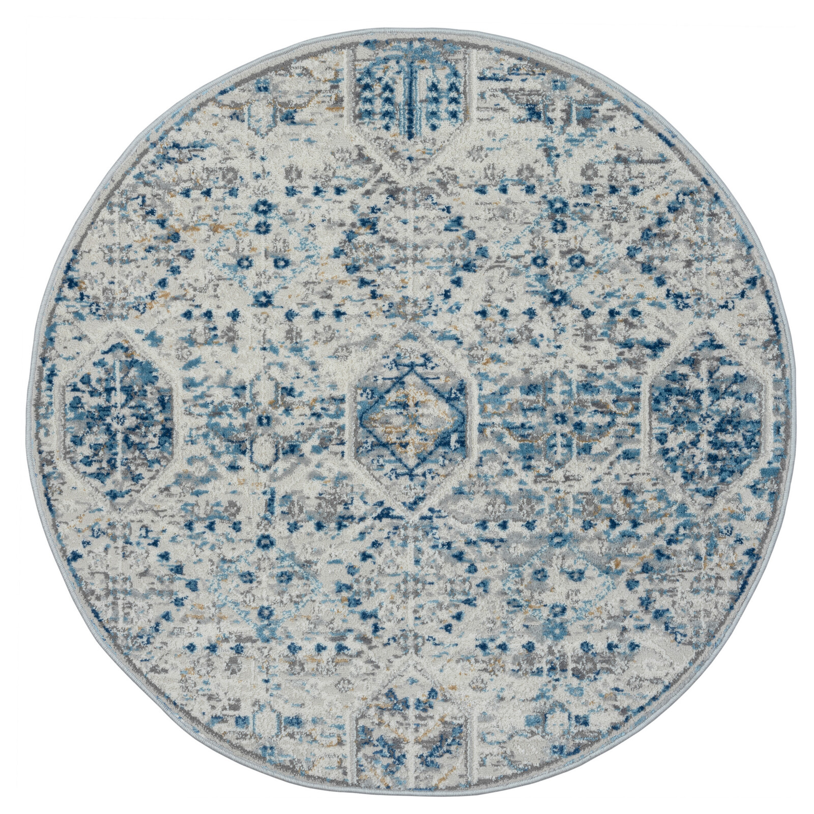 Kusový koberec My Heriz 2 CA60102 Beige kruh, 120x120, béžová, chodba / předsíň, My Flair