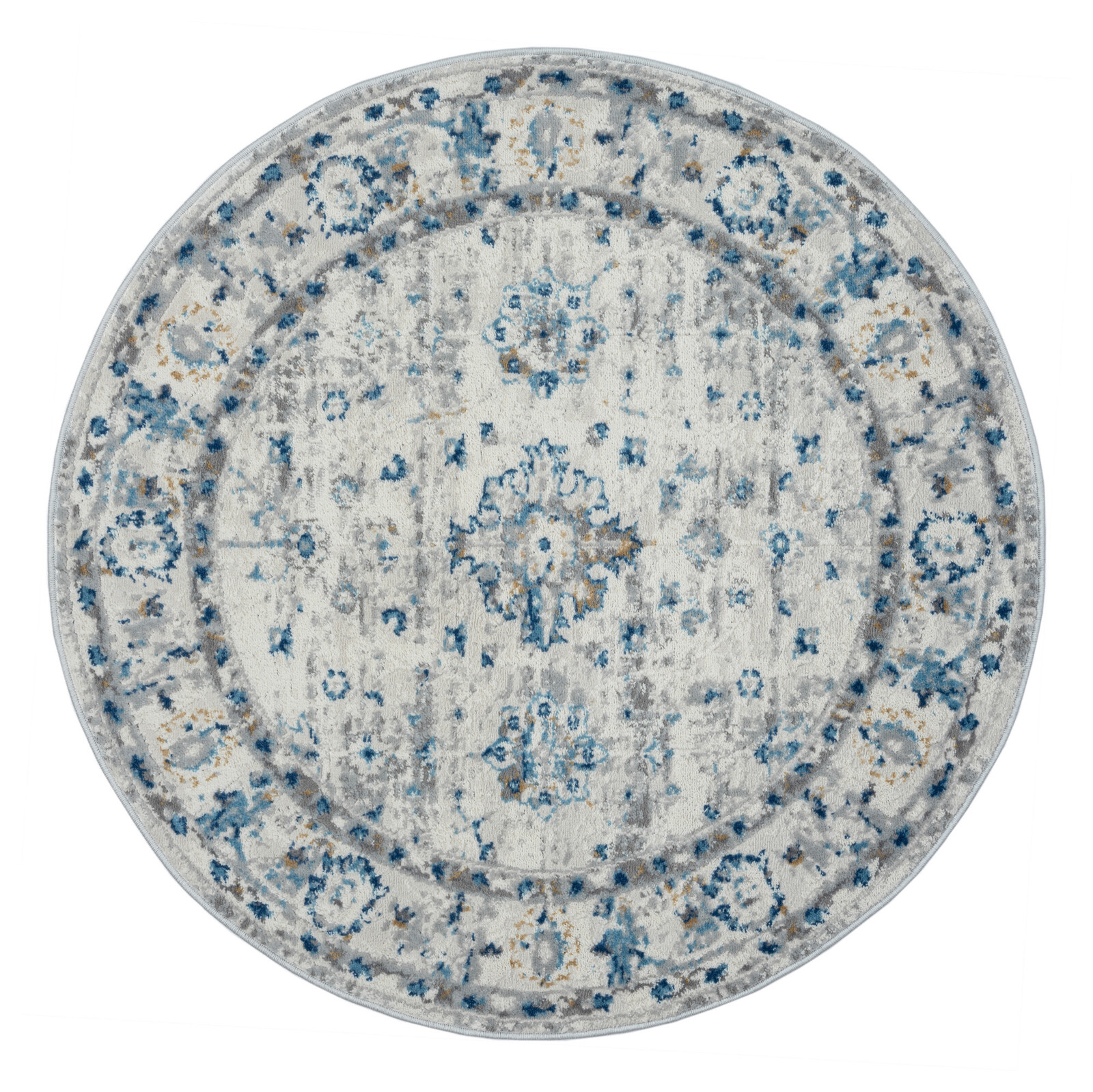 Kusový koberec My Heriz 3 CA60106 Beige kruh, 120x120, béžová, chodba / předsíň, My Flair