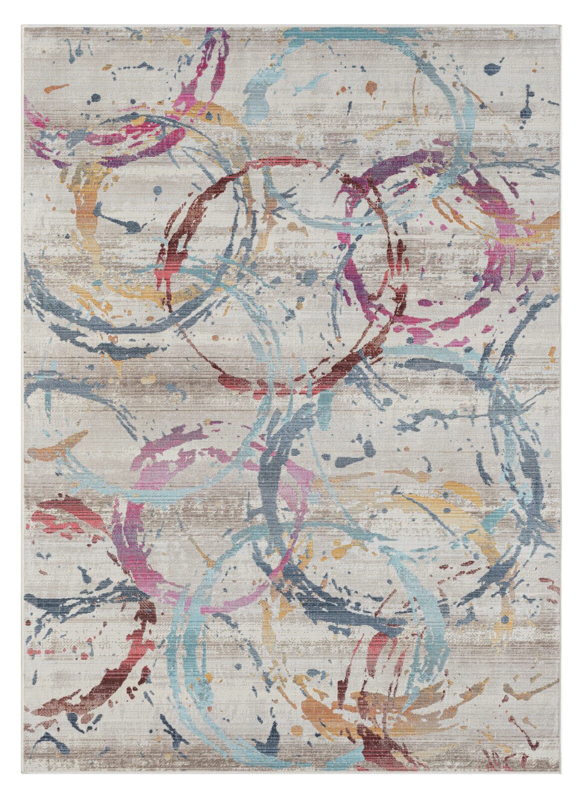 Kusový koberec Aurora 5 CA40007 creme, 240x170, vícebarevná, chodba / předsíň, My Flair