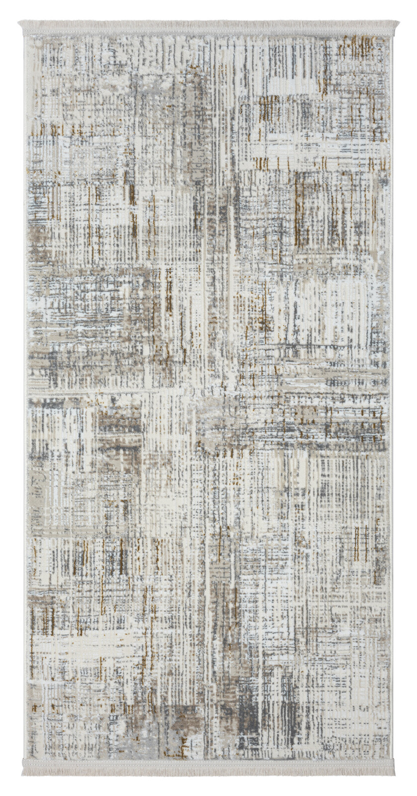 Kusový koberec My Taste creme, 150x80, šedá, chodba / předsíň, My Flair