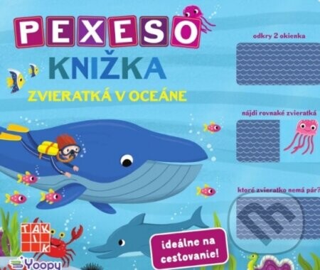 Pexeso knižka - Zvieratká v oceáne - neuvedený autor