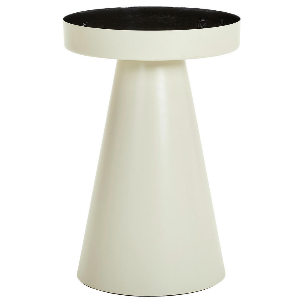 Carryhome ODKLÁDACÍ STOLEK, černá, světle šedá