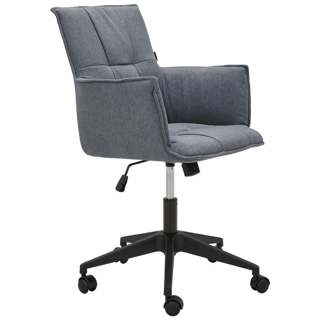 Livetastic OTOČNÁ ŽIDLE, mikrovlákno, šedá, černá