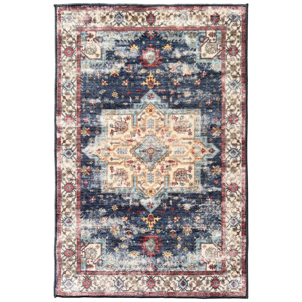 XXXL TKANÝ KOBEREC, modrá