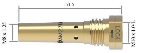 Alfa In Mezikus hořáku ARC M22 AM22TA