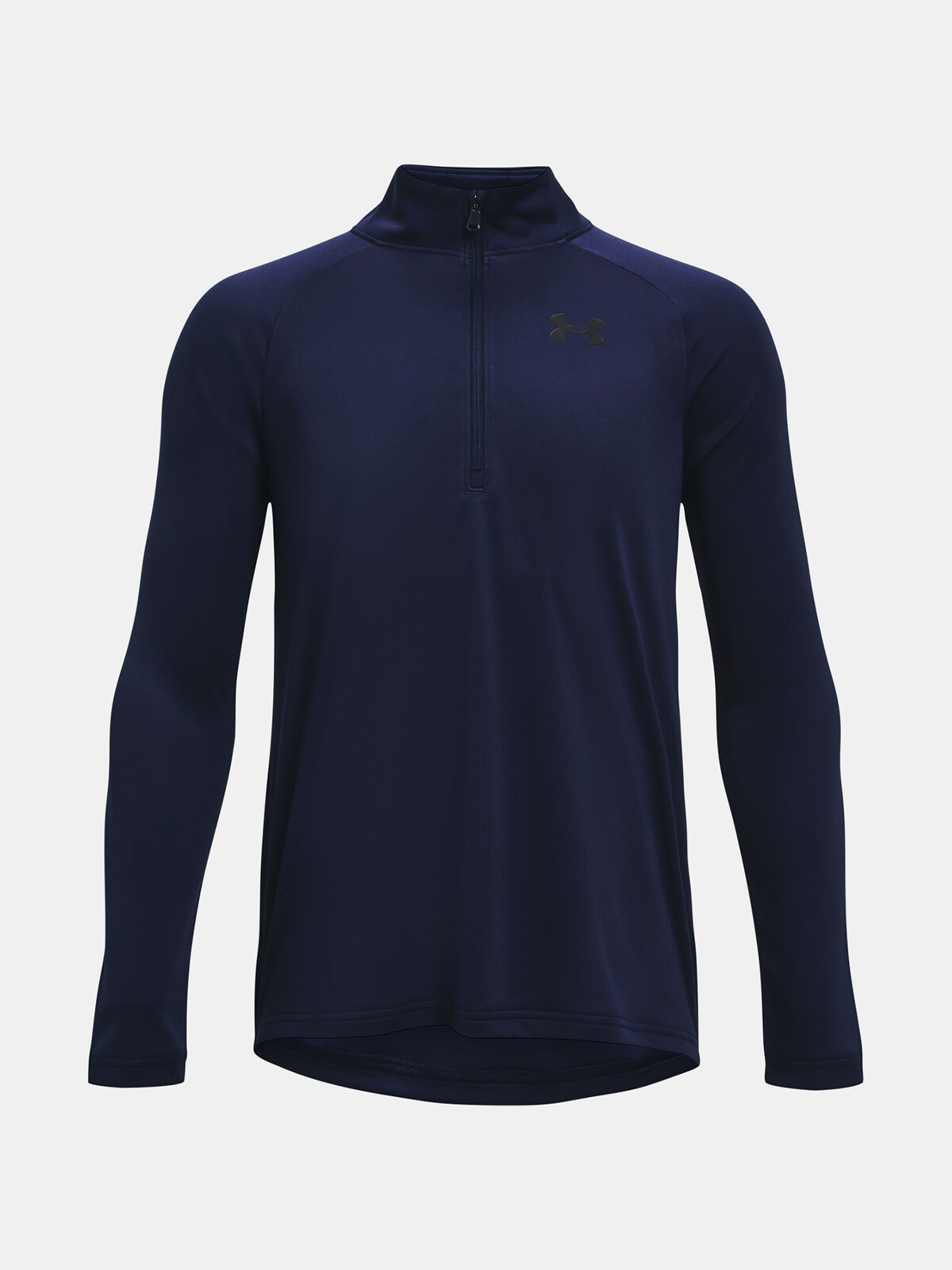 Chlapecké tričko Under Armour UA Tech 2.0 1/2 Zip-NVY - Kluci