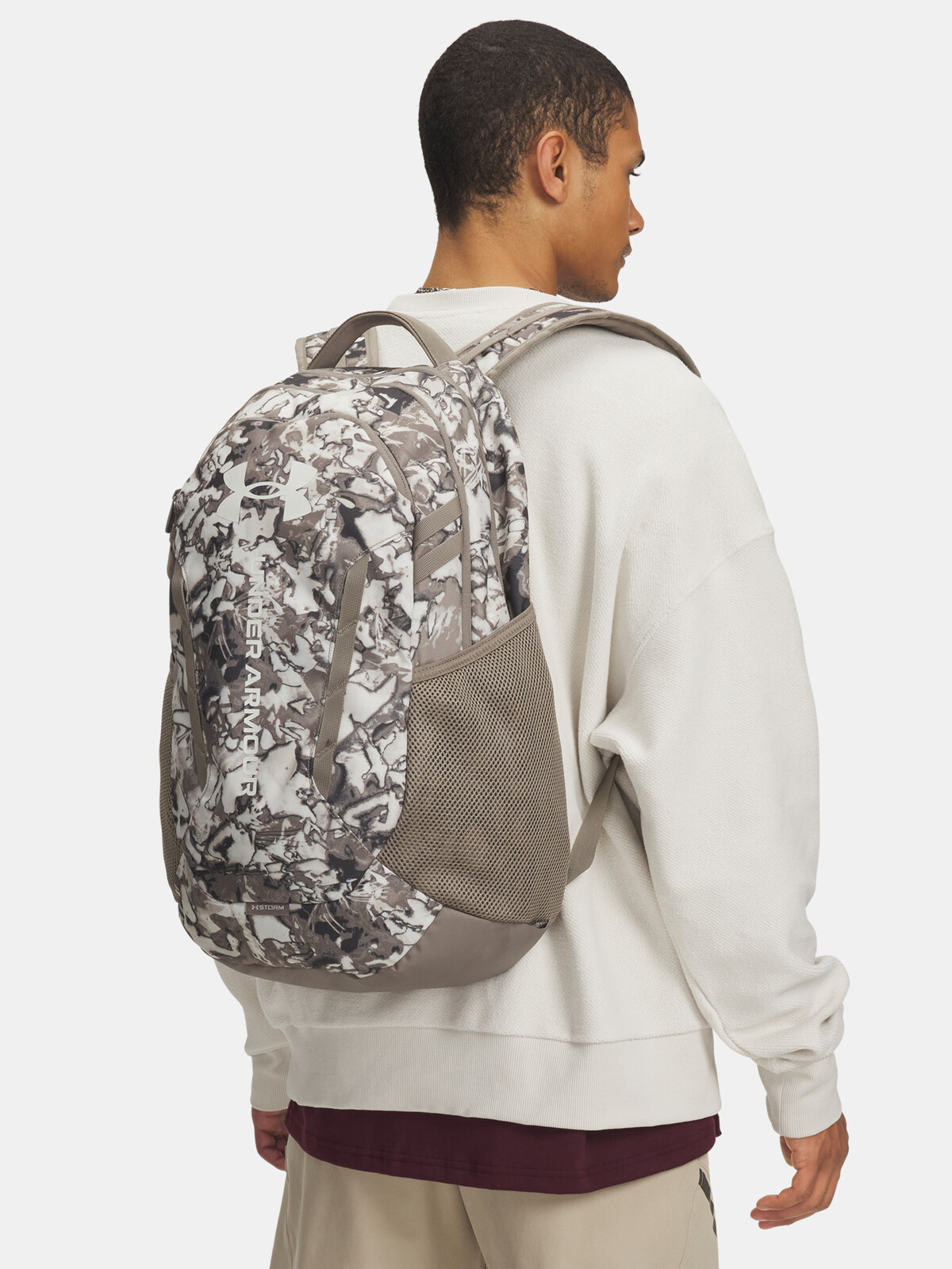 Unisexový batoh Under Armour UA Hustle 6.0 Backpack-BRN - unisex