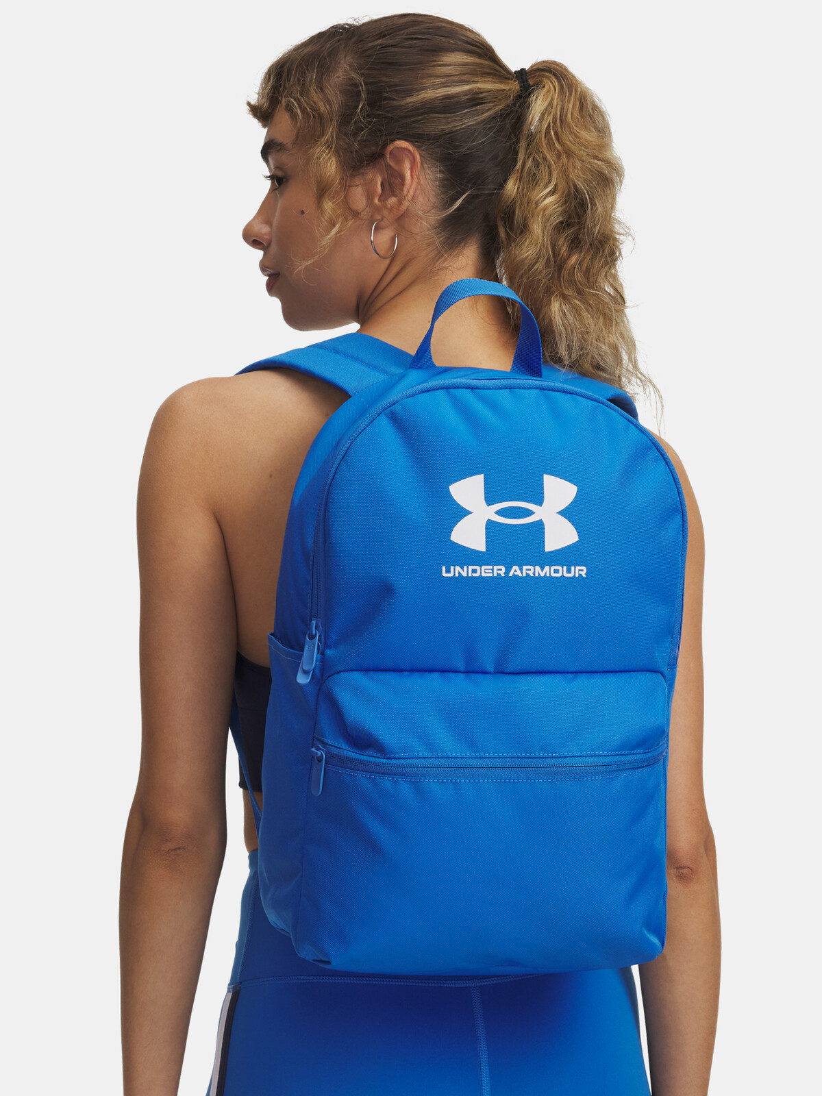 Unisexový batoh Under Armour UA Essential Lite Backpack-BLU - unisex