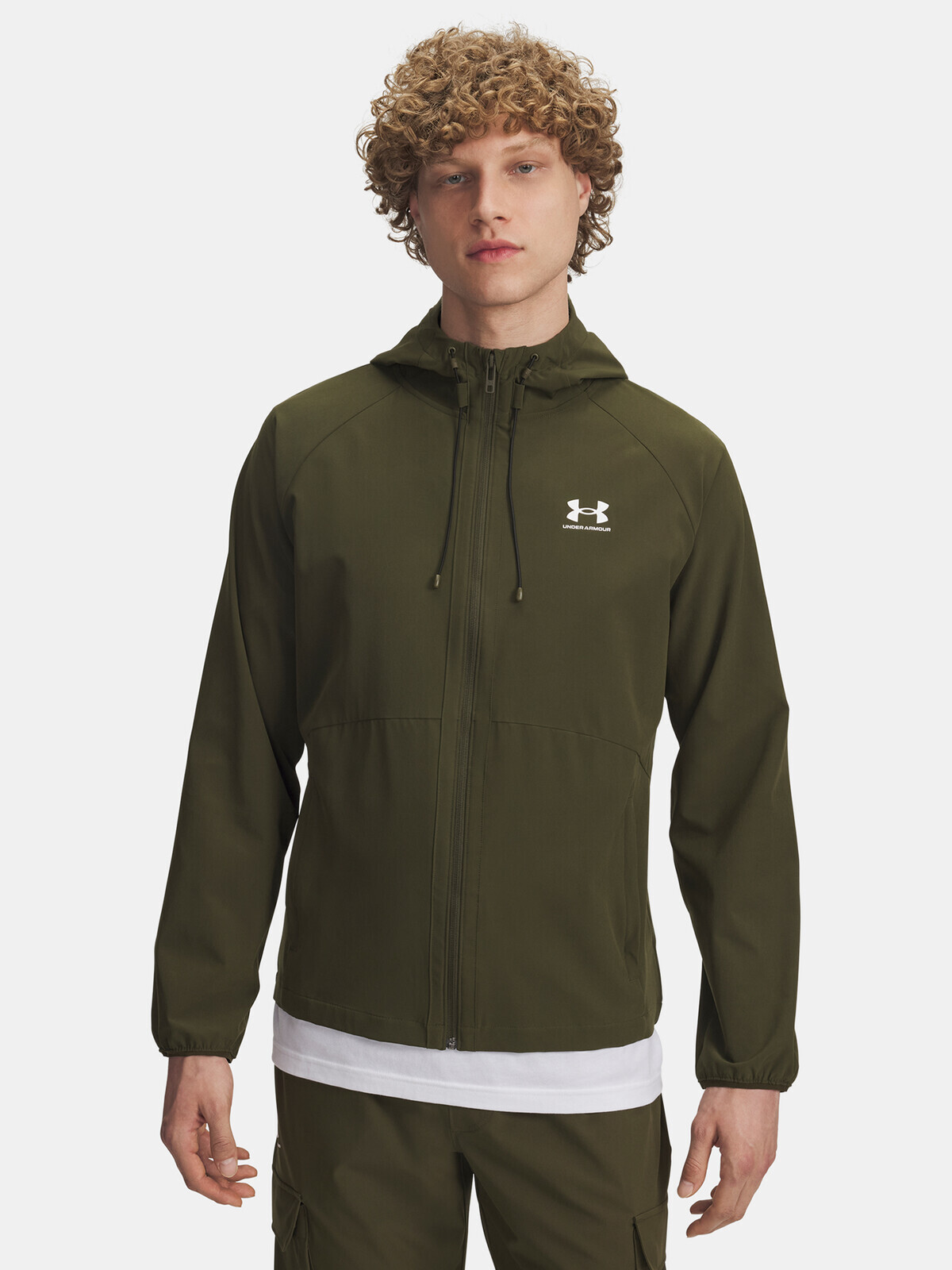 Pánská bunda Under Armour UA Vibe Woven Jacket-GRN - Pánské