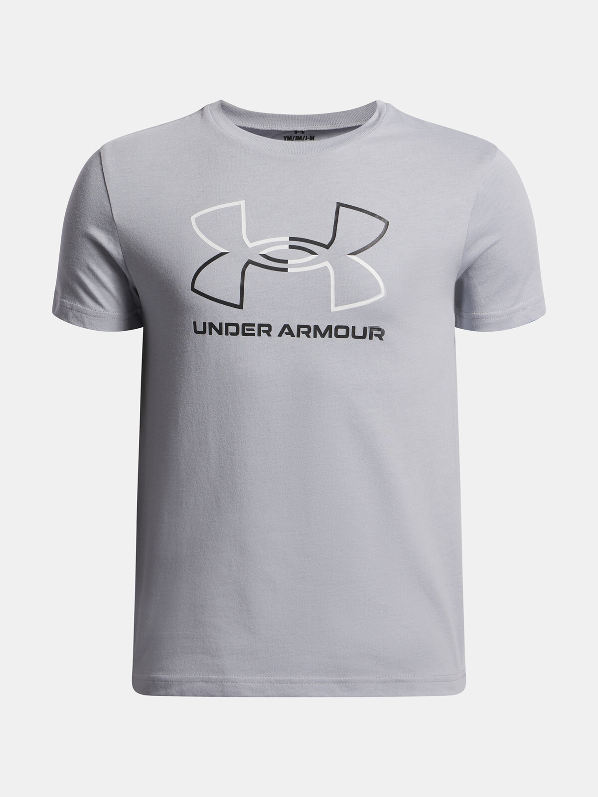Chlapecké tričko Under Armour UA GL FOUNDATION SS-GRY - Kluci