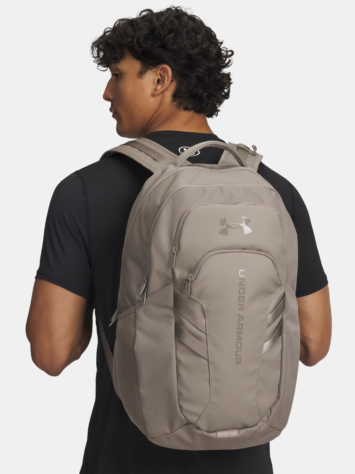 Unisexový batoh Under Armour UA Hustle Pro 6.0 Backpack-BRN - unisex