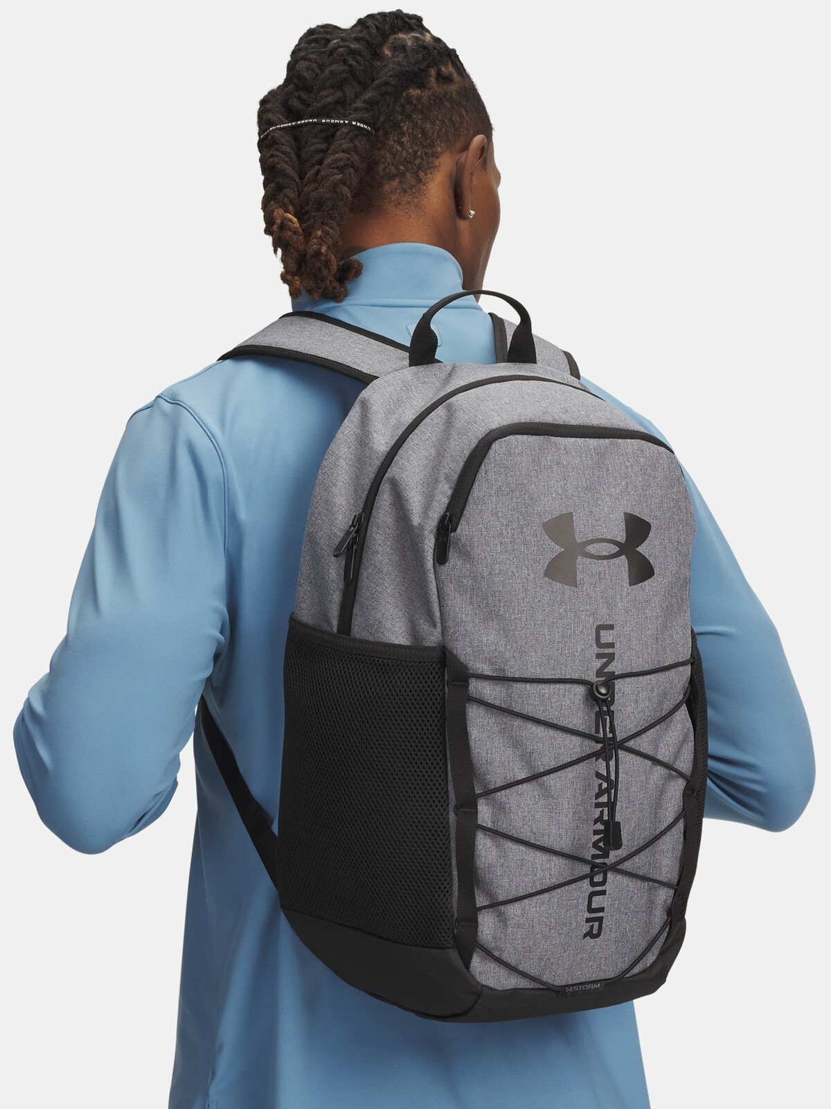 Unisexový batoh Under Armour Hustle Sport 6.0 Backpack-GRY - unisex