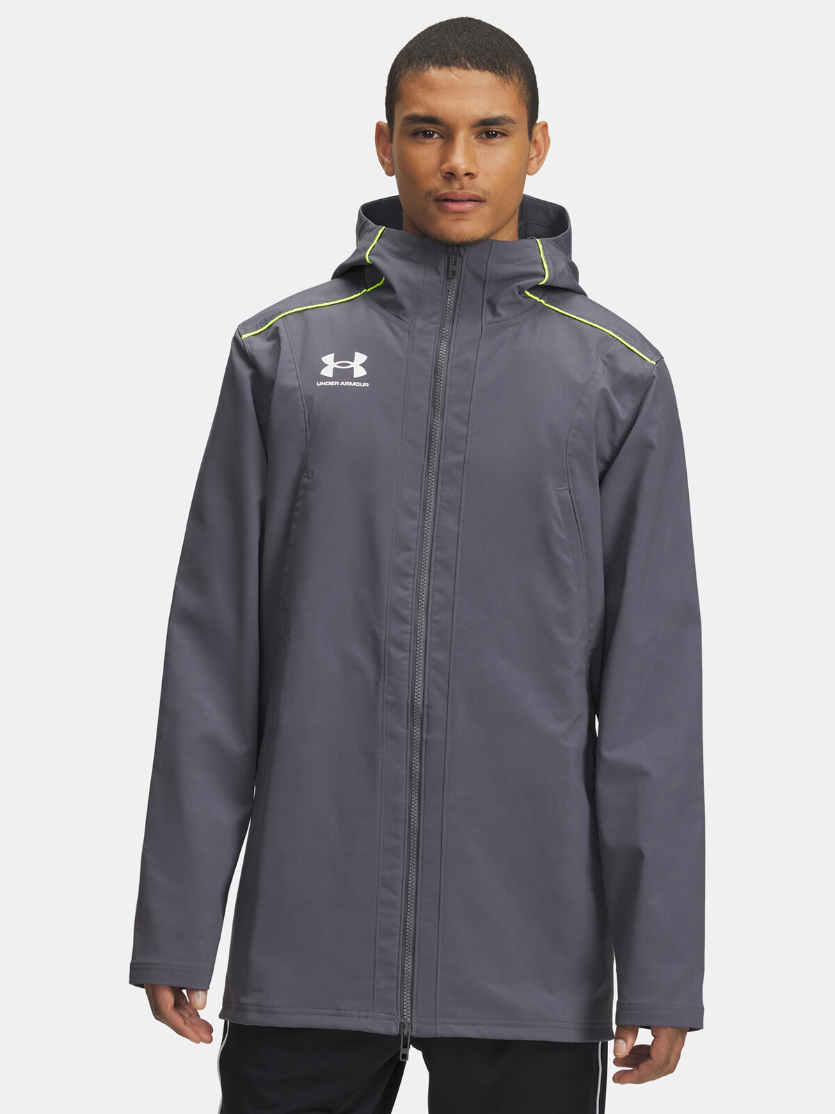 Pánská bunda Under Armour UA M Challenger Pro Jkt-GRY - Pánské