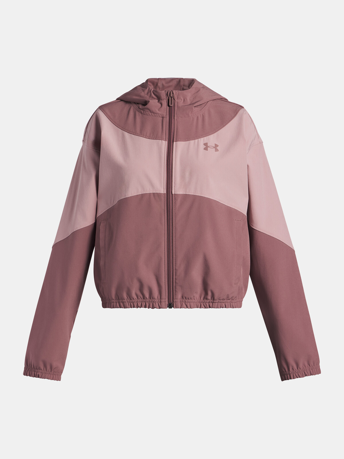 Dívčí bunda Under Armour UA Rival Woven HD Jacket-BRN - Holky