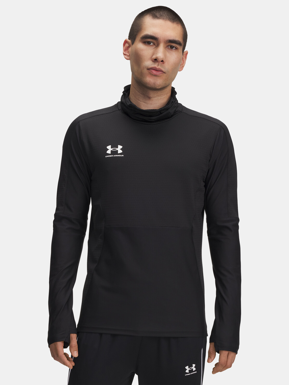 Pánské tričko Under Armour UA M Challenger Pro Wintr LS-BLK - Pánské