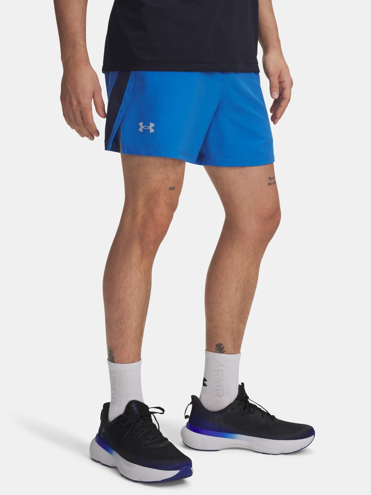 Pánské kraťasy Under Armour UA LAUNCH 5'' SHORTS-BLU - Pánské