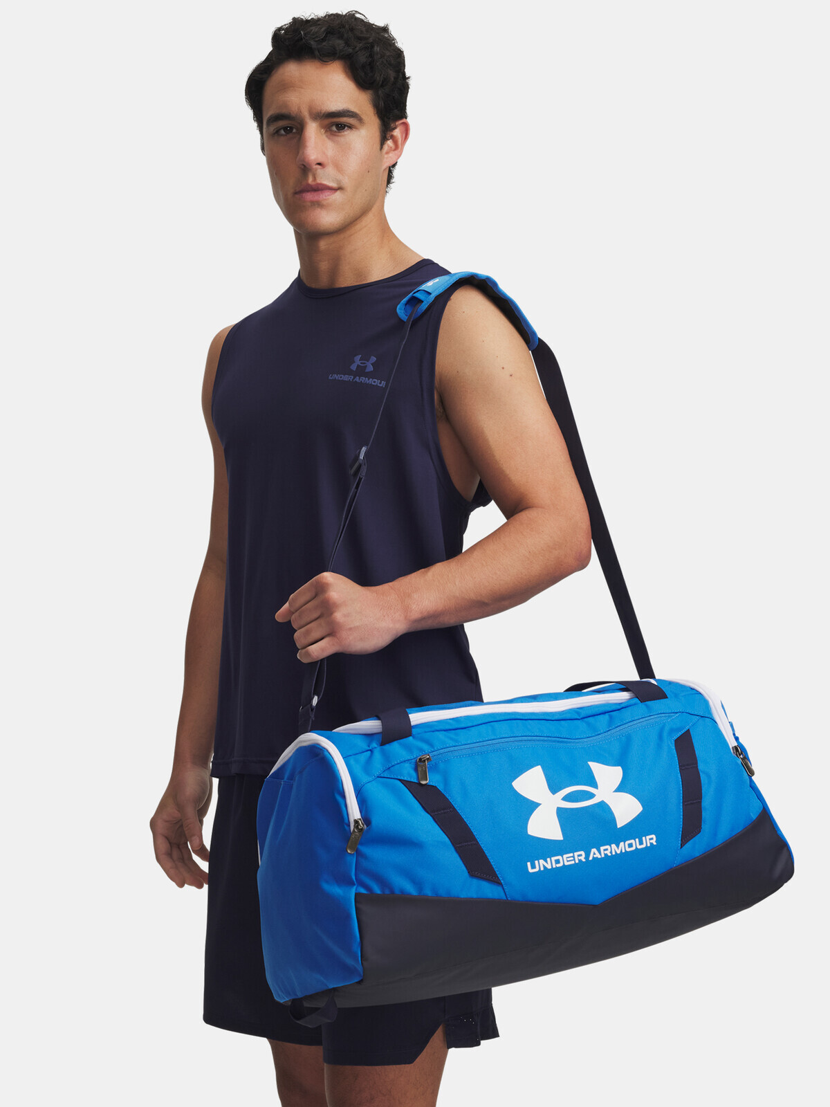 Unisexová taška Under Armour UA Undeniable 5.0 Duffle SM-BLU - unisex