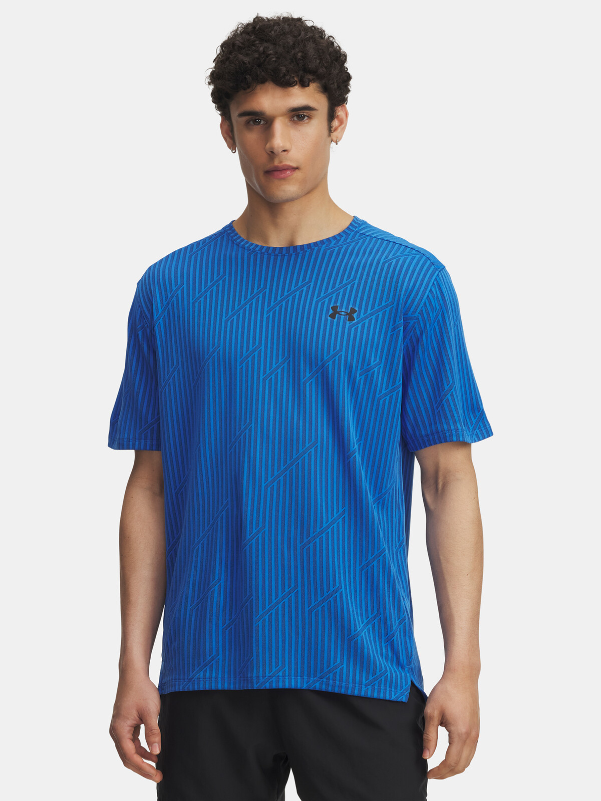 Pánské tričko Under Armour UA Tech Vent Jacquard-BLU - Pánské