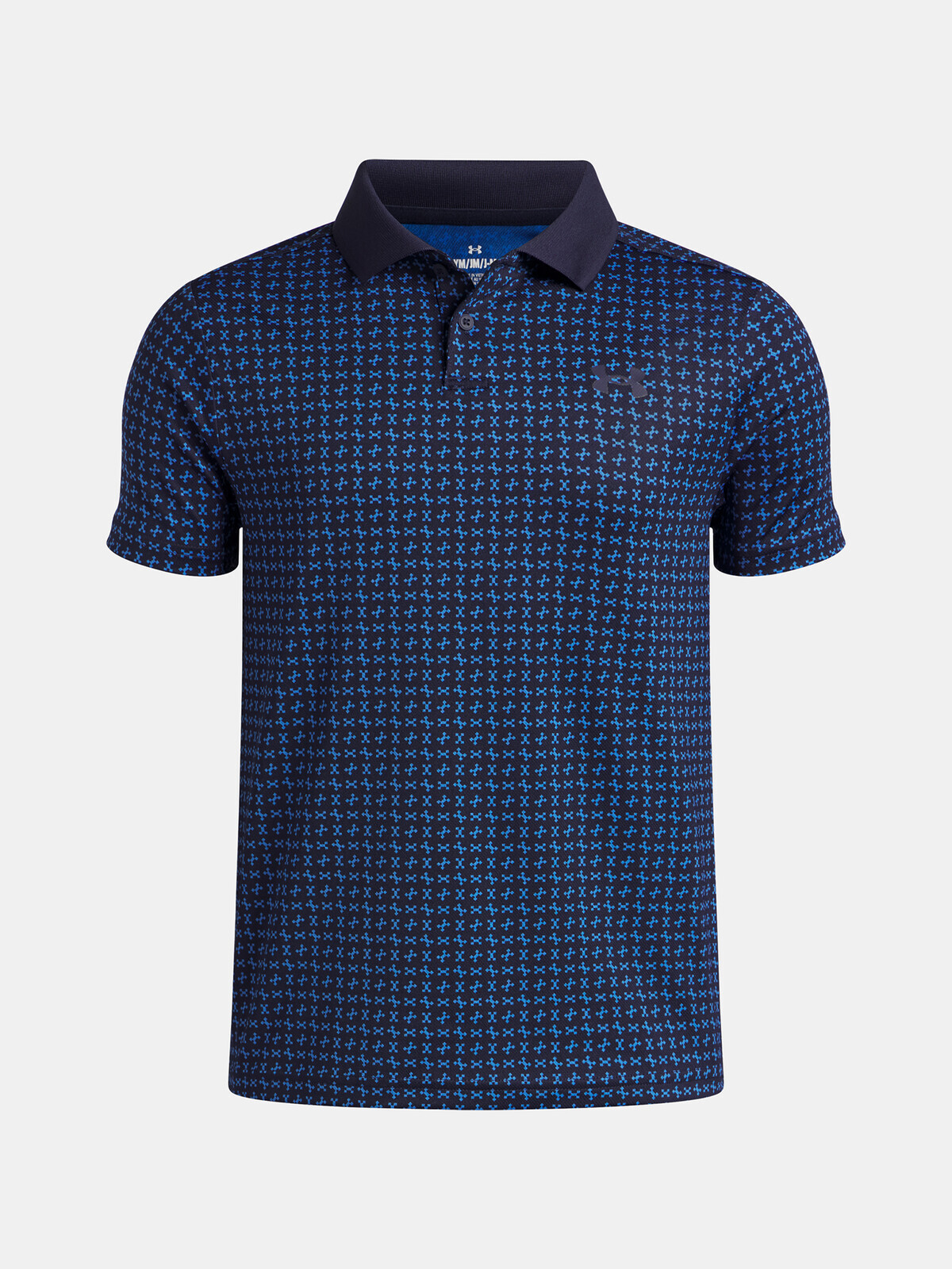 Chlapecké tričko Under Armour UA Matchplay Printed Polo-BLU - Kluci