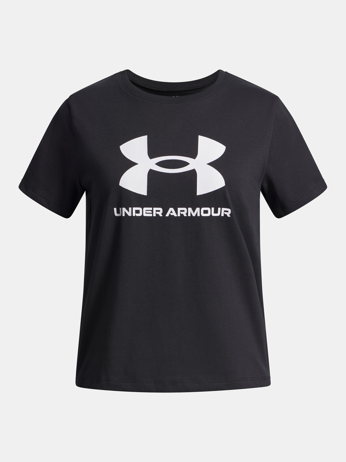 Dívčí tričko Under Armour UA BIG LOGO SS-BLK - Holky