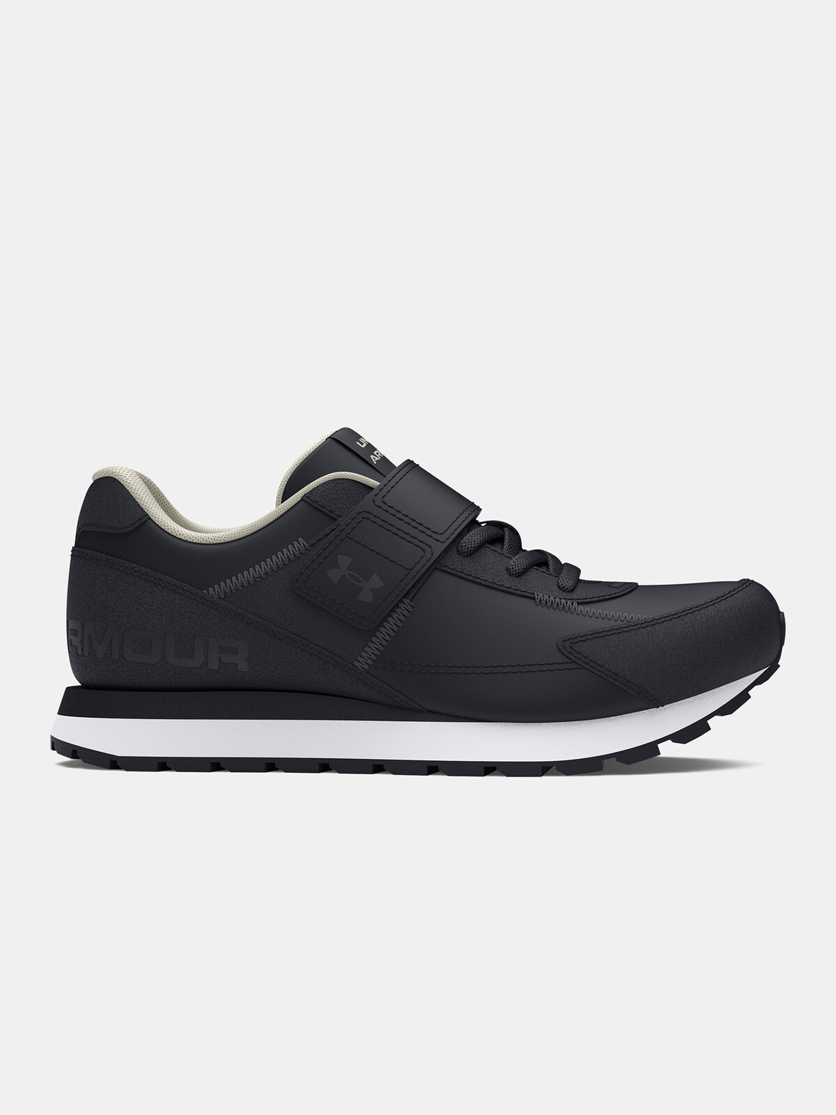 Dětské boty Under Armour UA PS Essential Runner-BLK - unisex