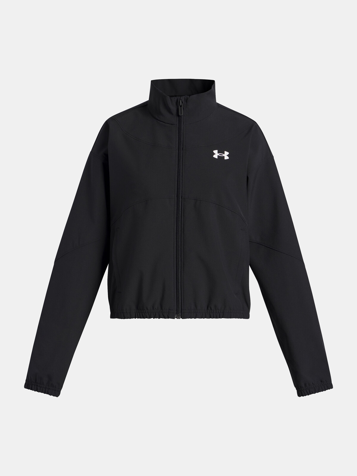 Dívčí bunda Under Armour UA Rival Woven Jacket-BLK - Holky