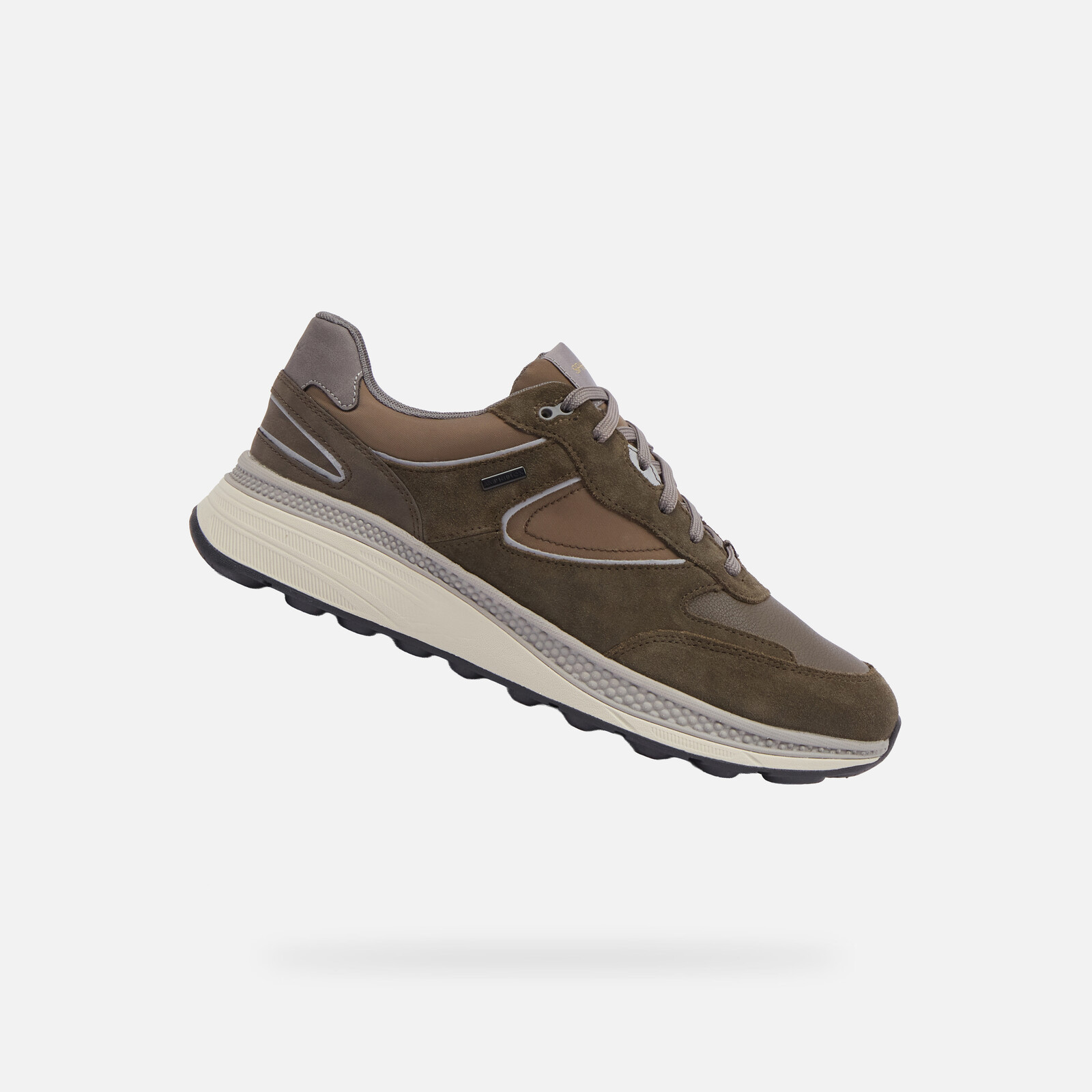 Khaki pánské tenisky Geox Spherica Actif X1 - Pánské