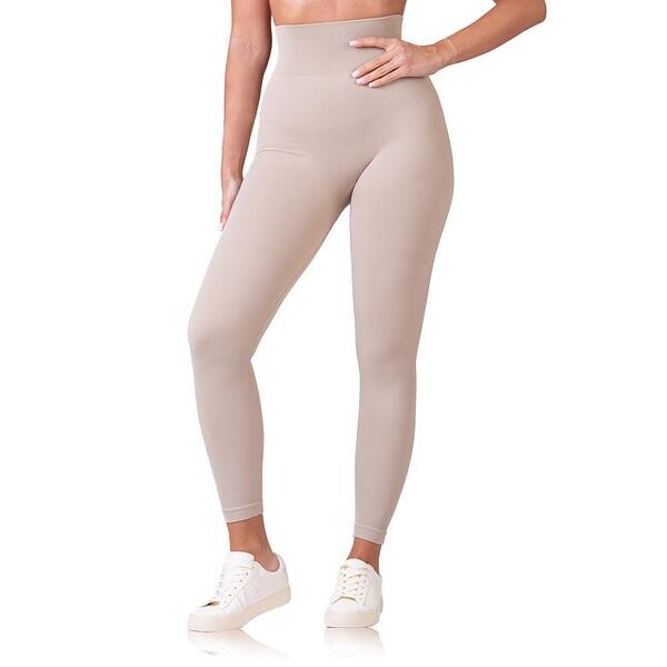 Bellinda 
RIB OPTIC LEGGINGS - Women's Fashion Leggings - Taupe
