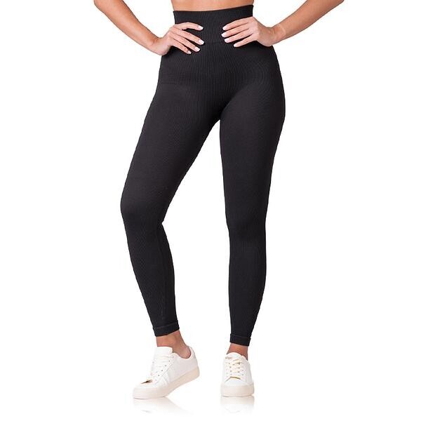 Bellinda 
RIB OPTIC LEGGINGS - Women's Fashion Leggings - Black