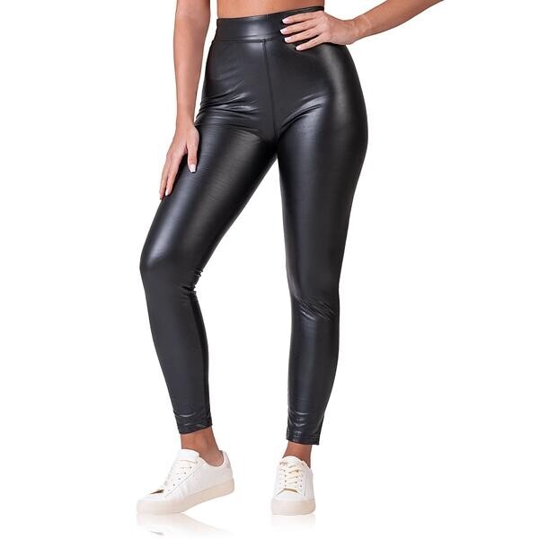 Bellinda 
LEATHEROPTIC LEGGINGS - Women's Leather Leggings - Black