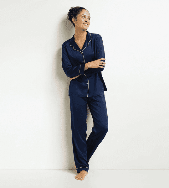 DIM PYJAMA SET - Women's pajama set - dark blue