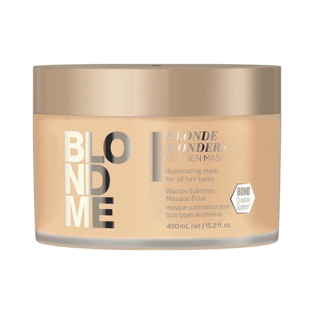 SCHWARZKOPF PROFESSIONAL PO Schwarzkopf Professional BlondME Blonde Wonders Golden Mask 450 ml POŠKOZENÉ