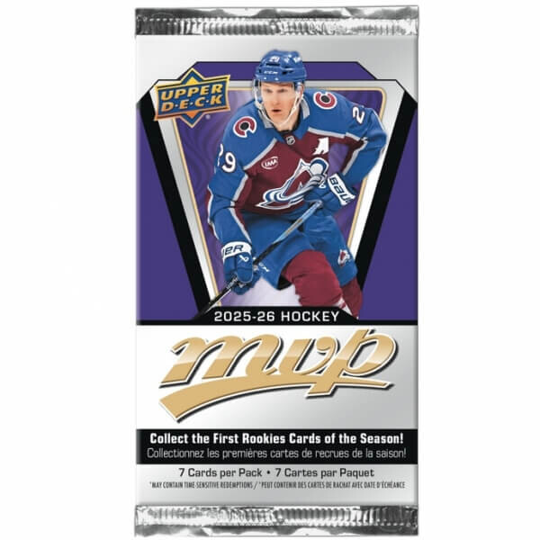 2025-2026 NHL Upper Deck MVP Retail Balíček - hokejové karty