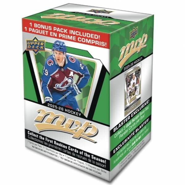 2025-2026 NHL Upper Deck MVP Blaster Box - hokejové karty