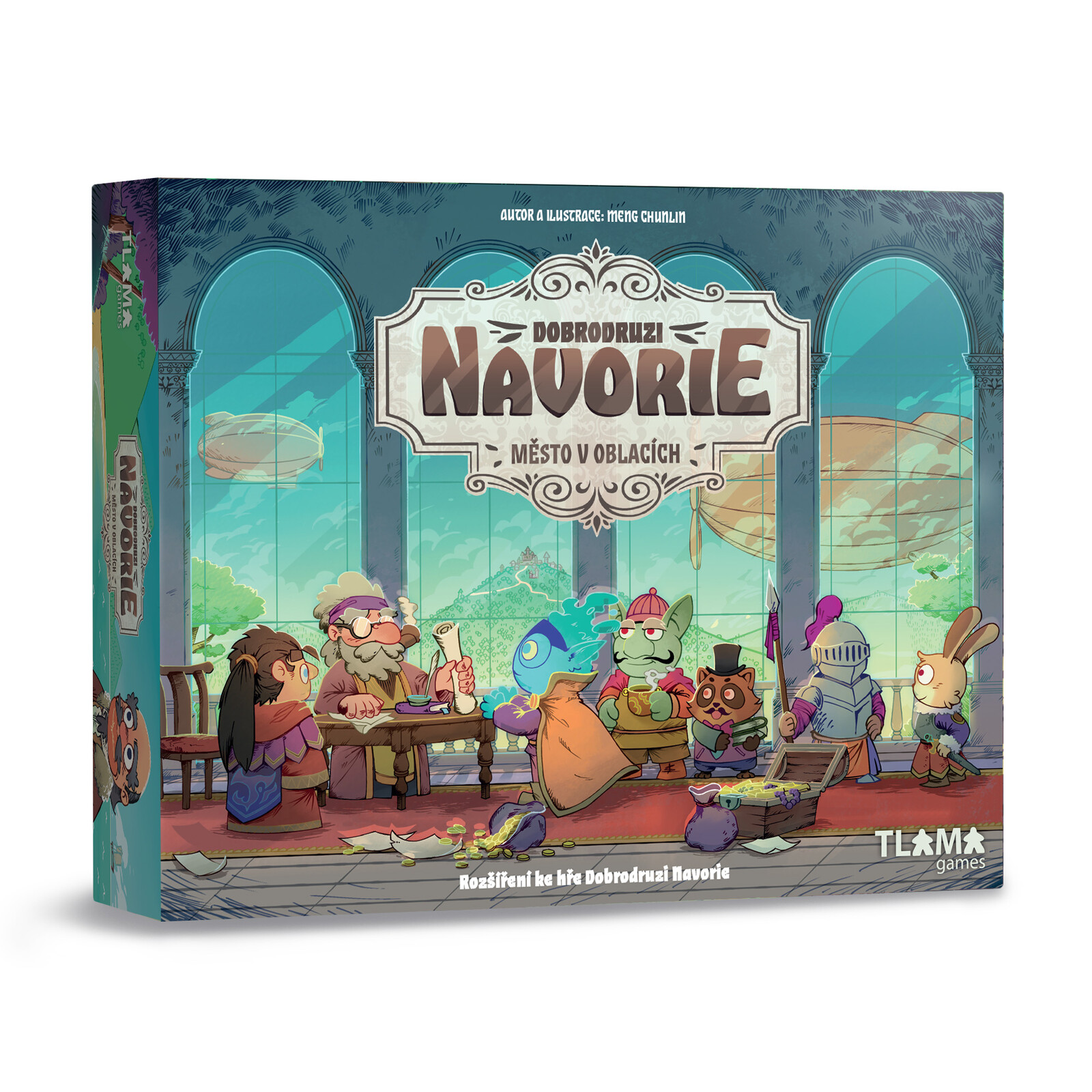 TLAMA games Dobrodruzi Navorie - Město v oblacích rozšíření