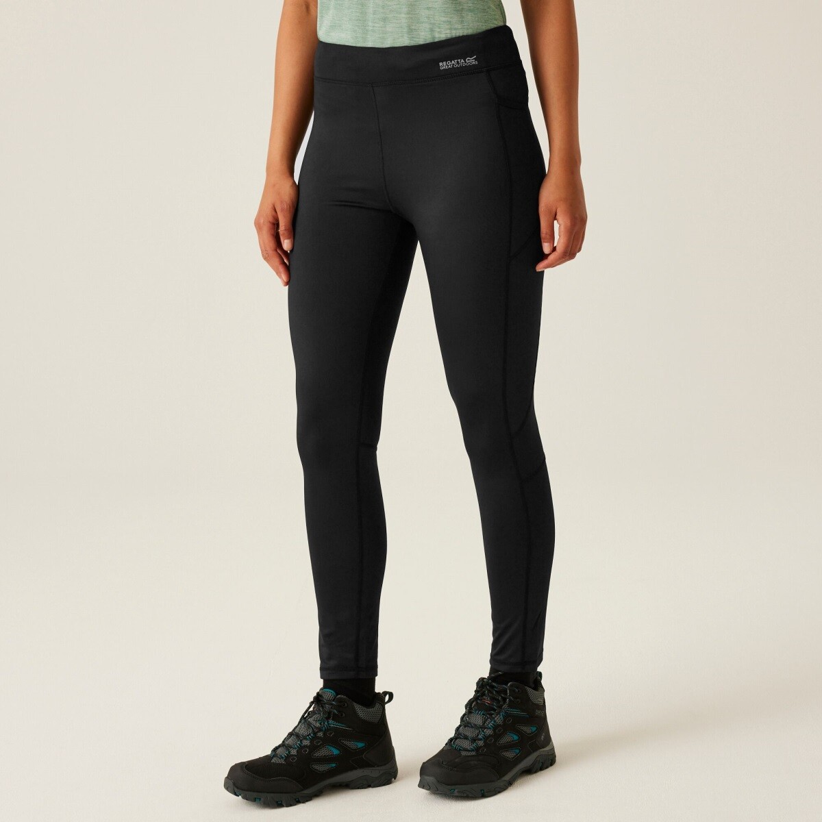 Dámské zateplené zimní legíny regatta holeen ii černá 34