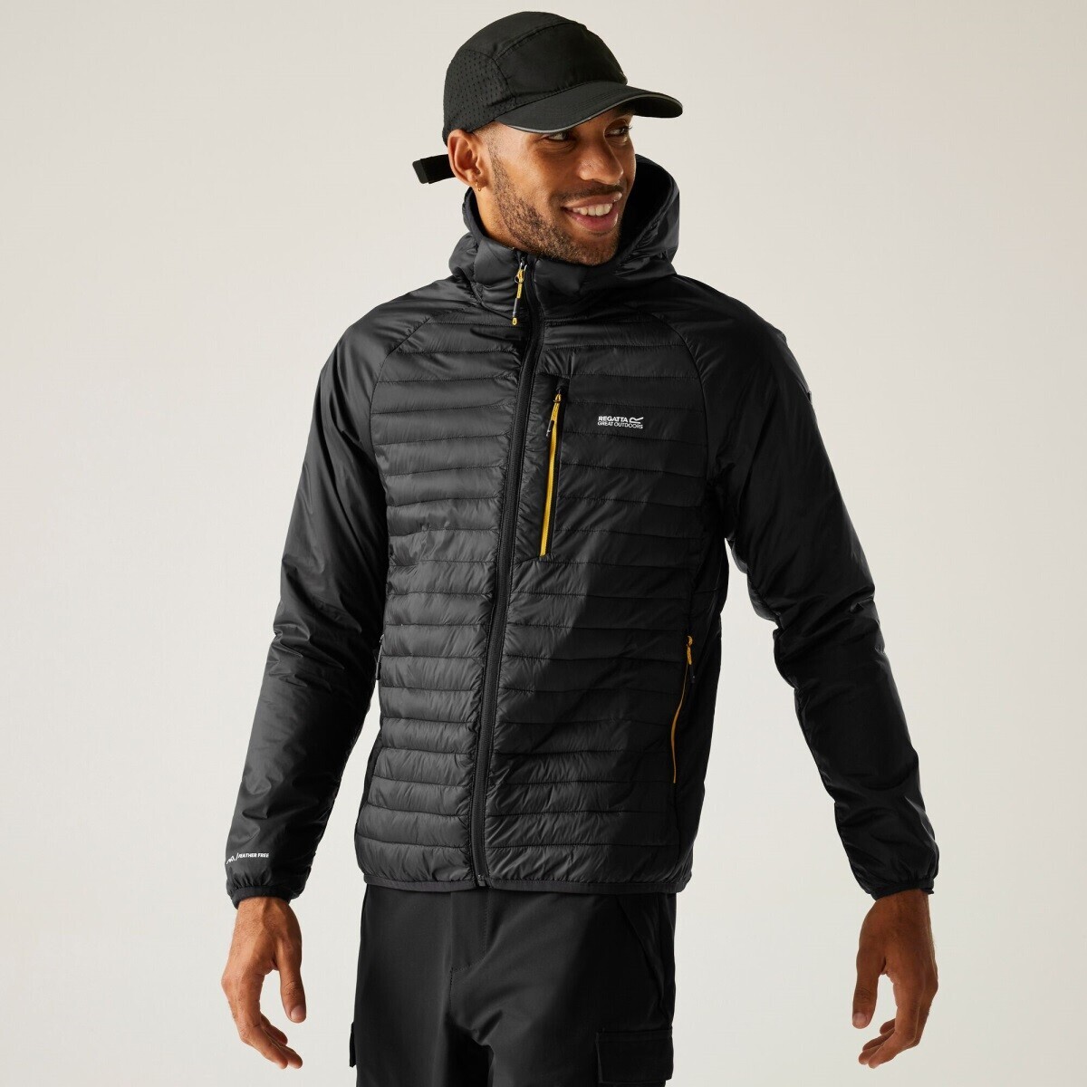 Pánská bunda regatta rowak černá s