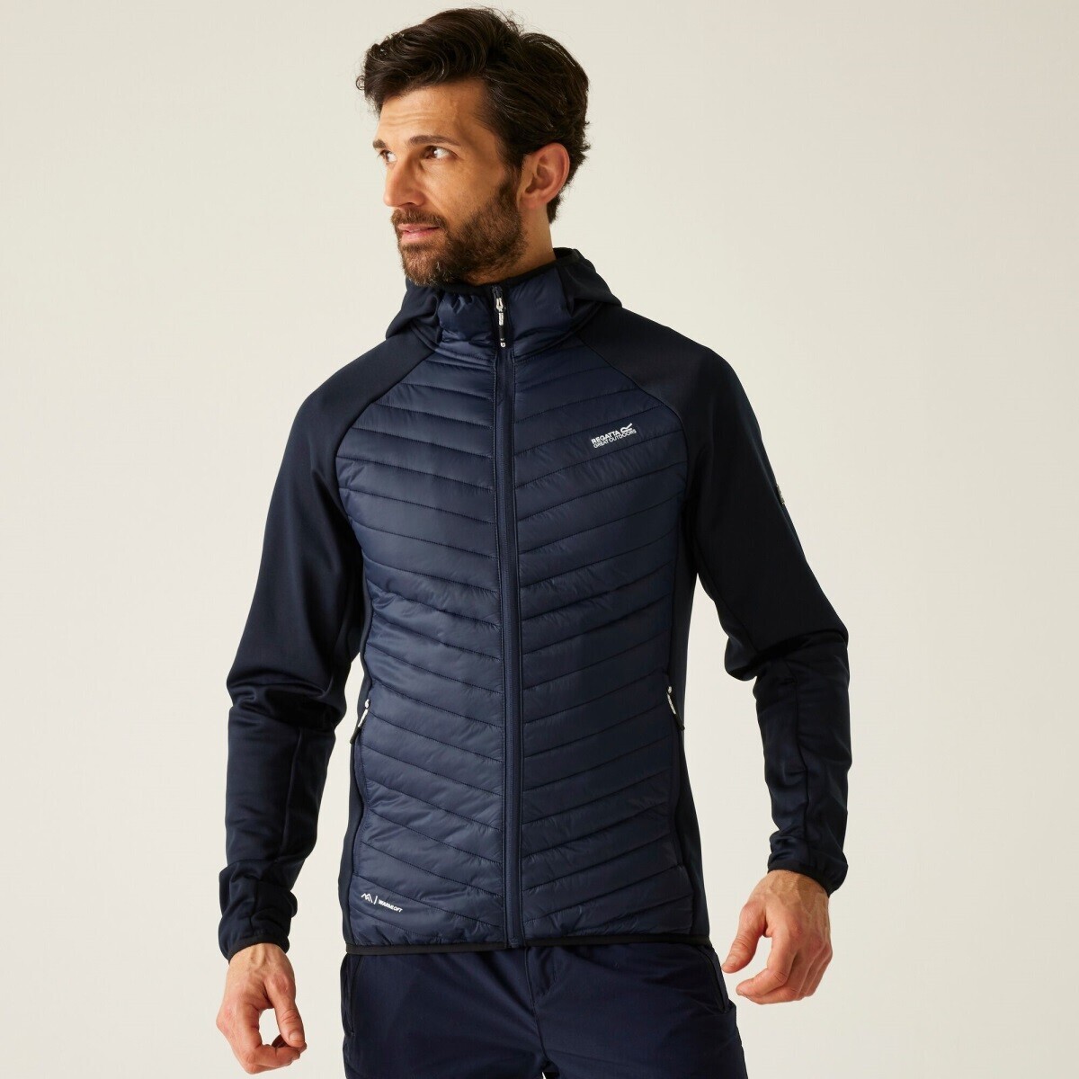 Pánská hybridní bunda regatta andreson tmavě modrá s